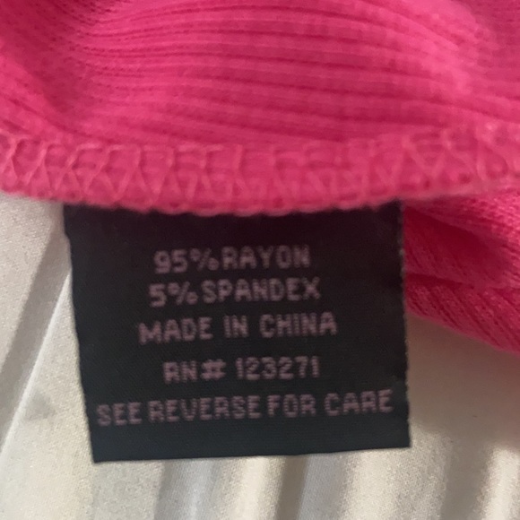 Faded Rose Crop Top - Picture 5 of 7